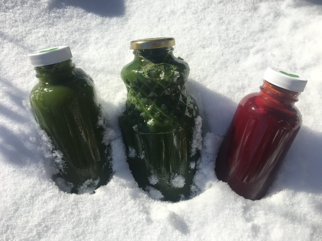 Juice in the Snow